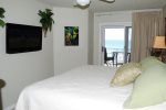 Master Bedroom Opens onto Beachfront Balcony